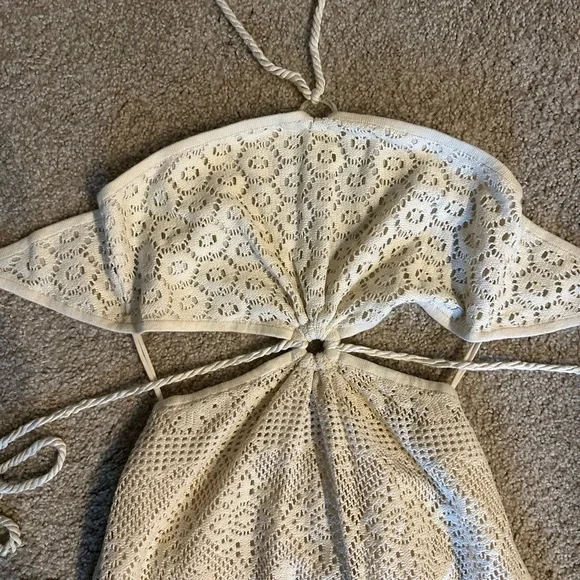 Jonathan Simkhai Georgiana Crochet Cover Up Dress - Picture 5 of 7